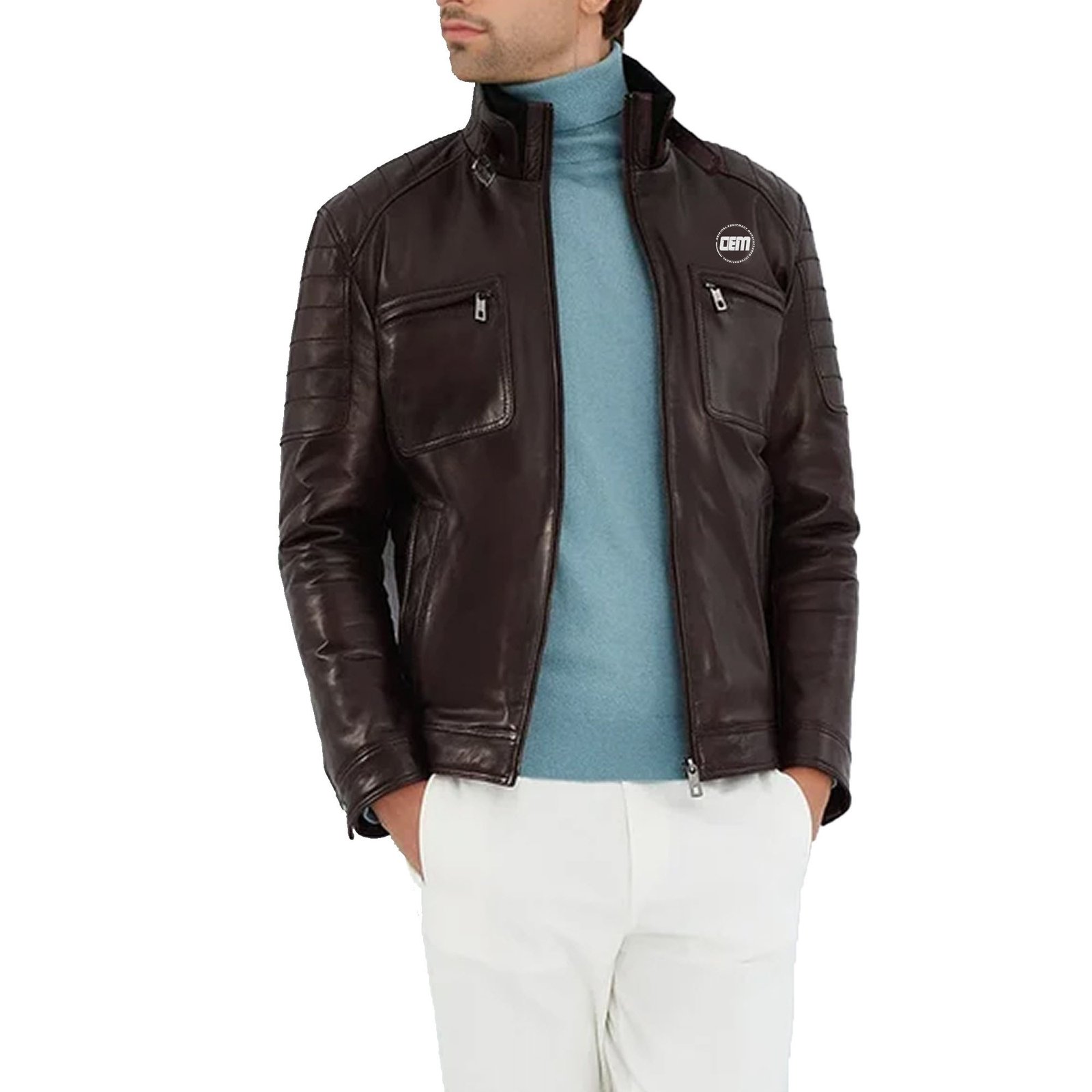01 Leather Jacket - Image 1