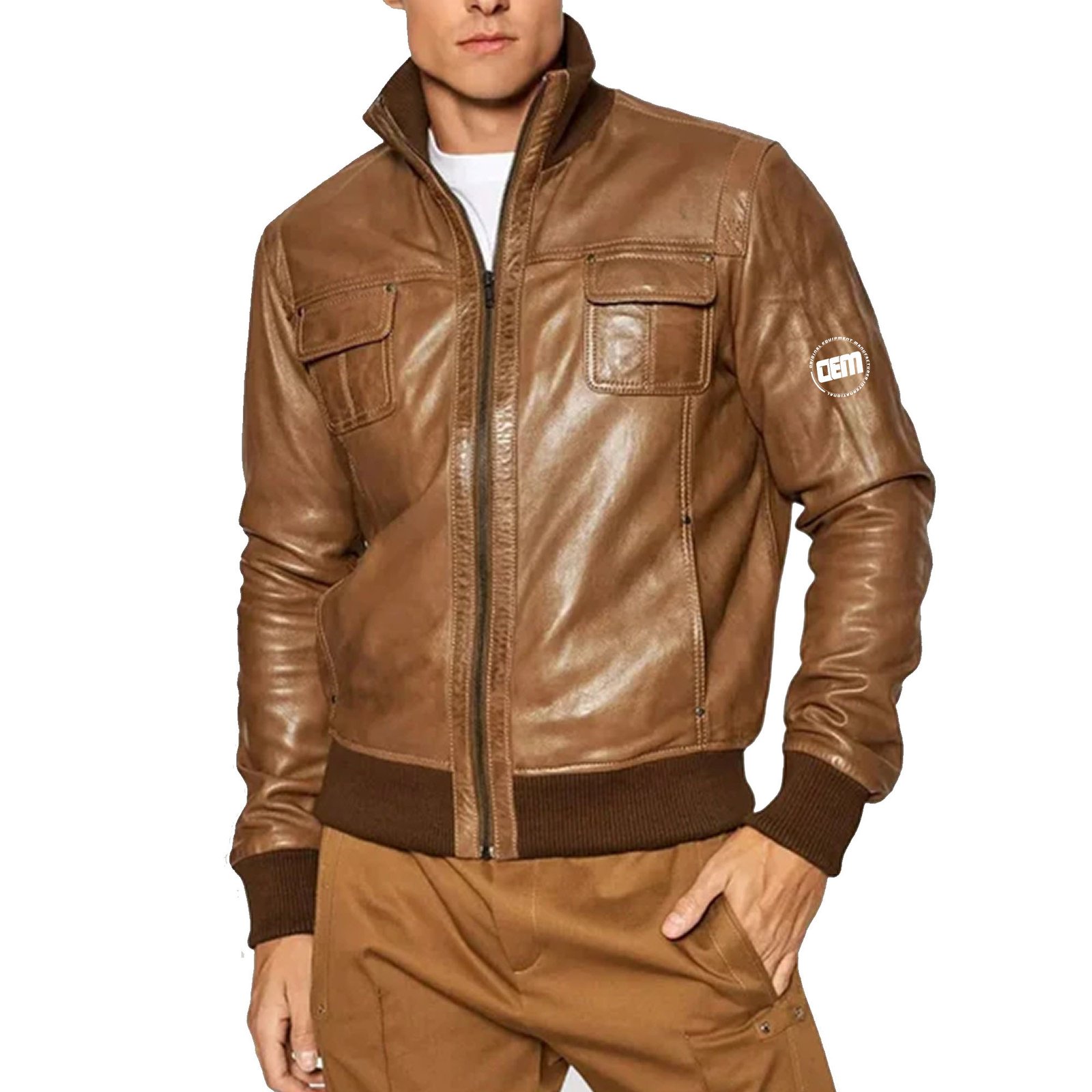 01 Leather Jacket - Image 1