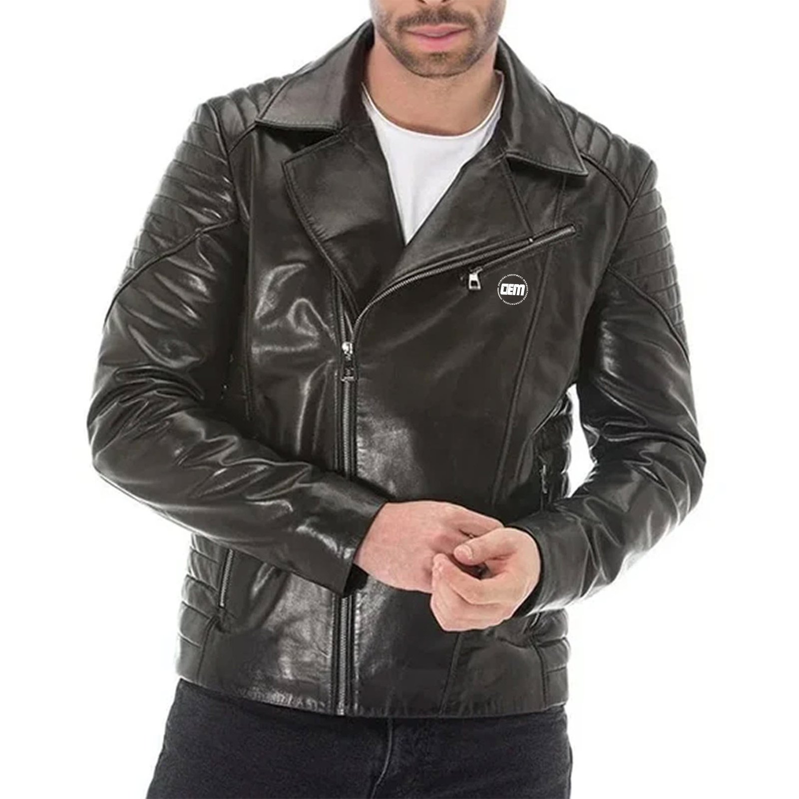01 Leather Jacket - Image 1