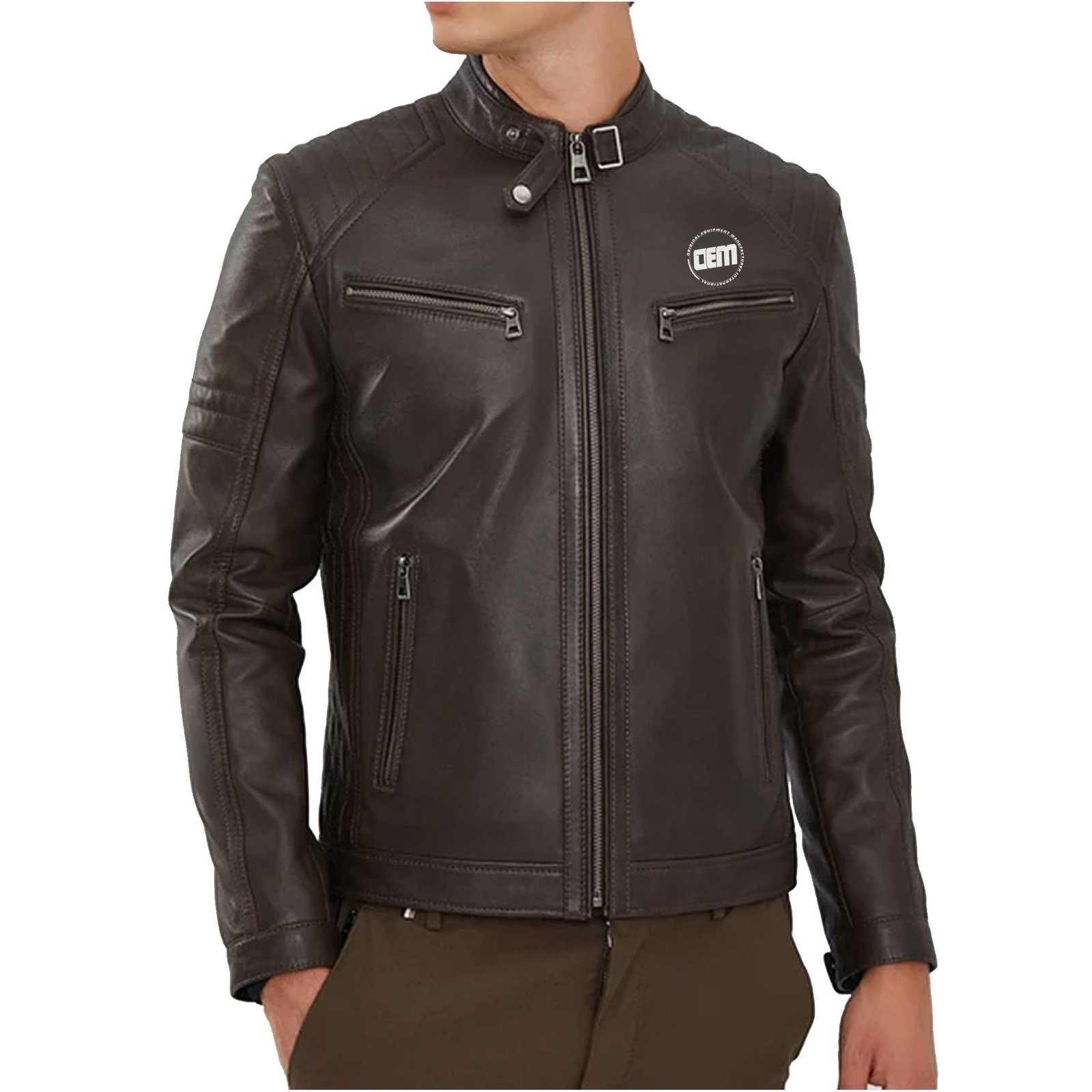 02 Leather Jacket - Image 1