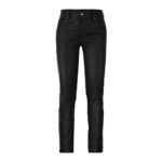 Black Genuine Leather Slim Fit Pants Men Classic Leather Trousers