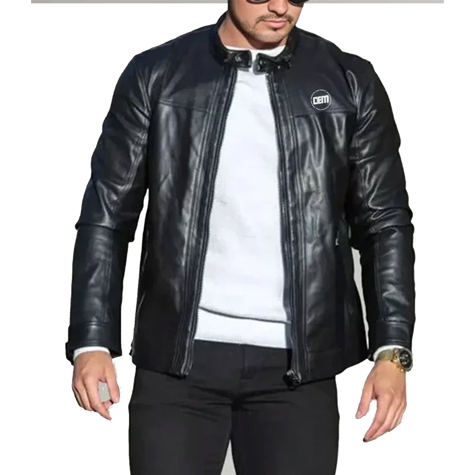 03 Leather Jacket - Image 1