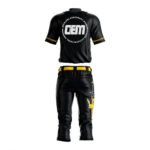Black Gold Kings Baseball Uniform Set – Sword Design Team Kit - Image 2