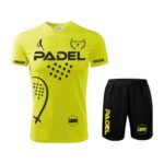 Professional Neon Green & Black Padel Tennis Kit