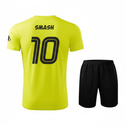 Neon Green Padel Tennis Kit back photo professional