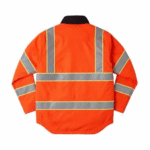 workwear reflector jacket in orange color