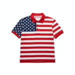 USA flag T-shirt Overall Printed front photo