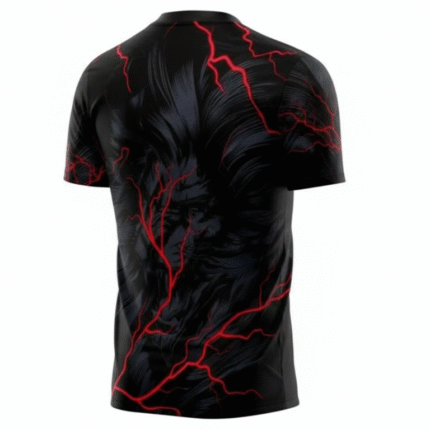 Lightening Bolt tee shirt Back Side