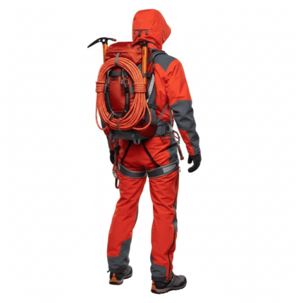 Industrial technical workwear uniform with durable utility design for outdoor and industrial use