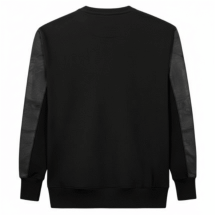 black gothic screen print sweatshirt streetwear design