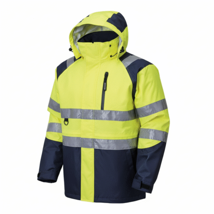 yellow winter work wear jacket