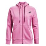 Pink Zip Up Hoodie | Custom Fleece Oversized Hoodie
